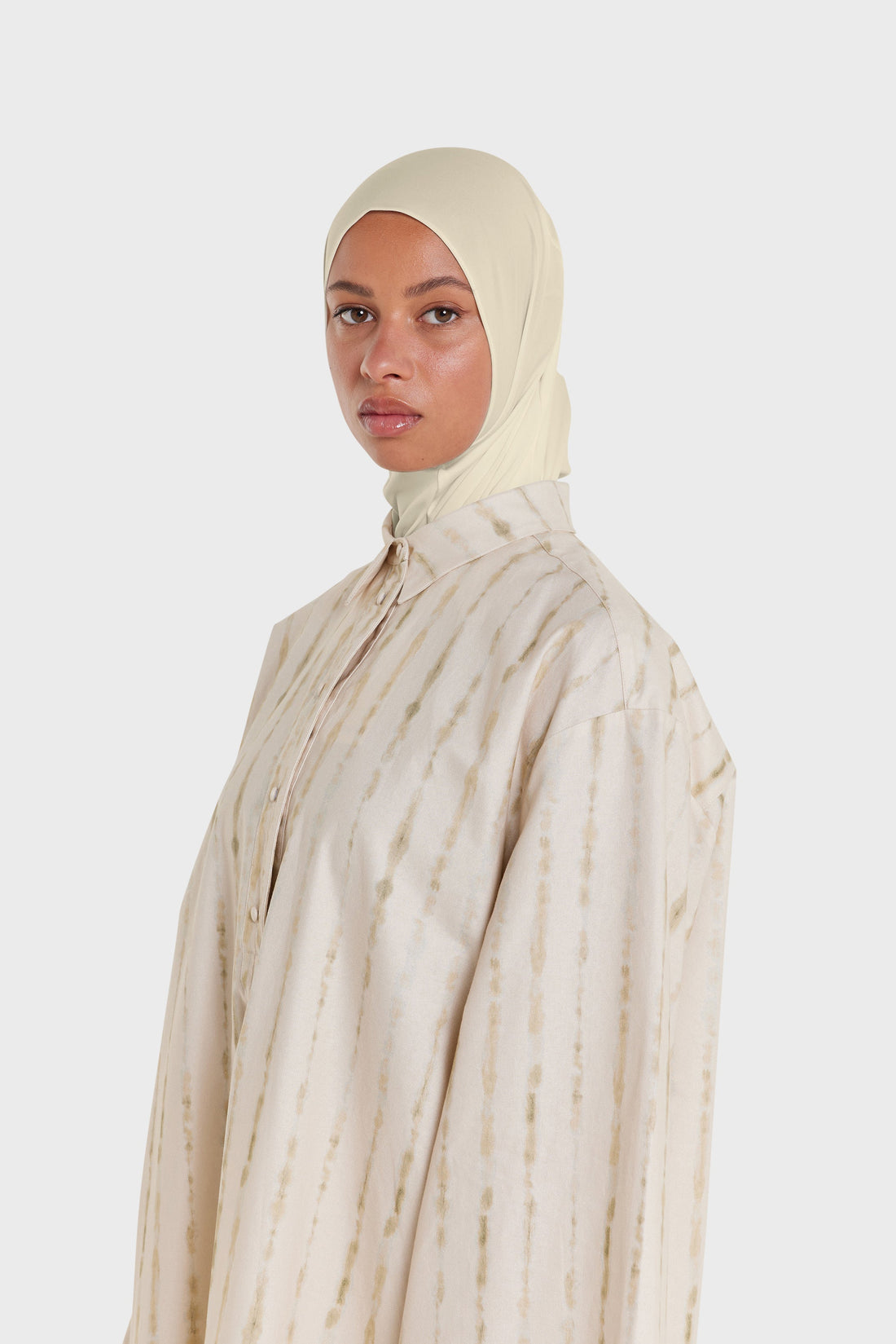 Premium Hijab en Jersey | Creme Brulee