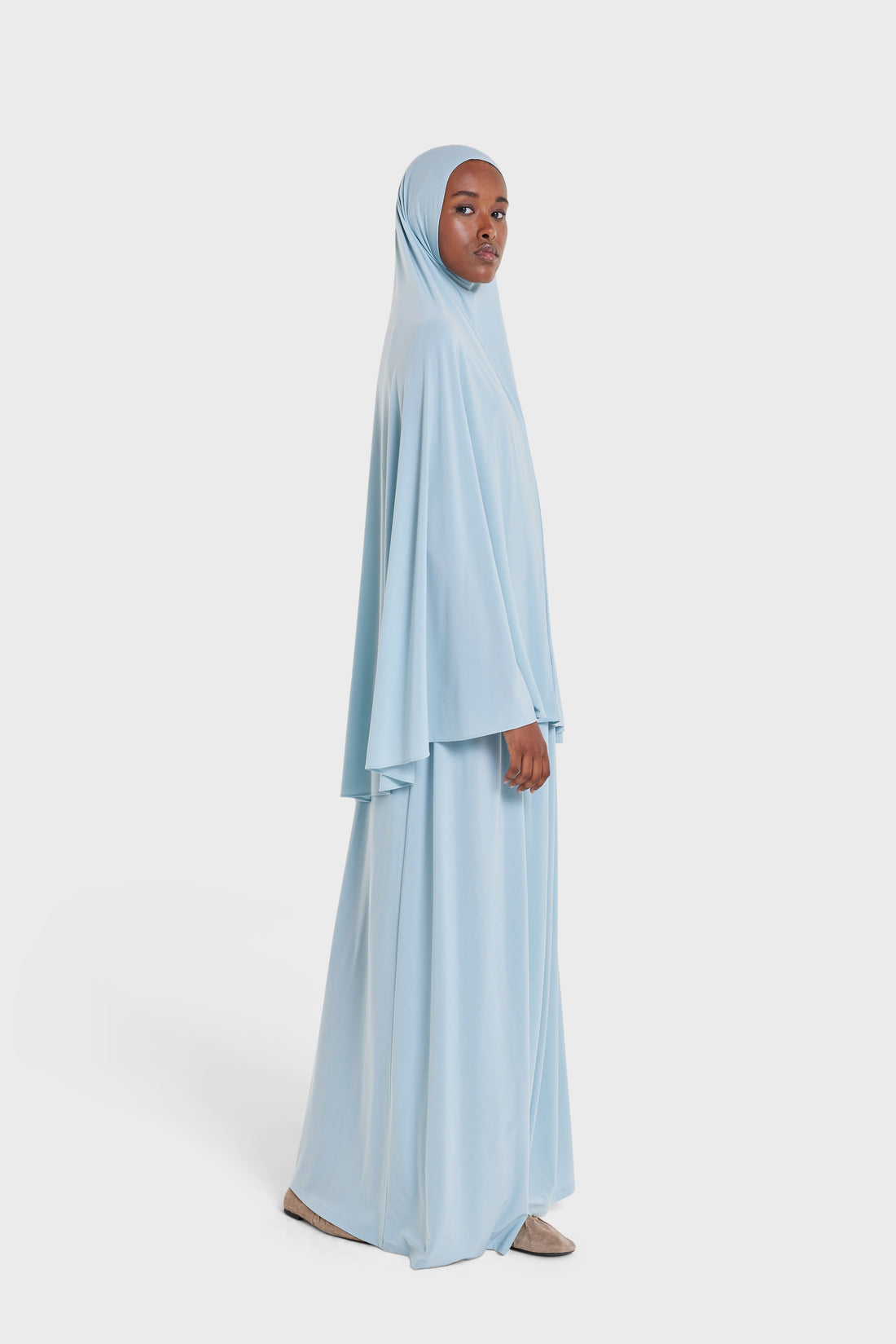 Premium Jersey Prayer Jupe | Clear Sky