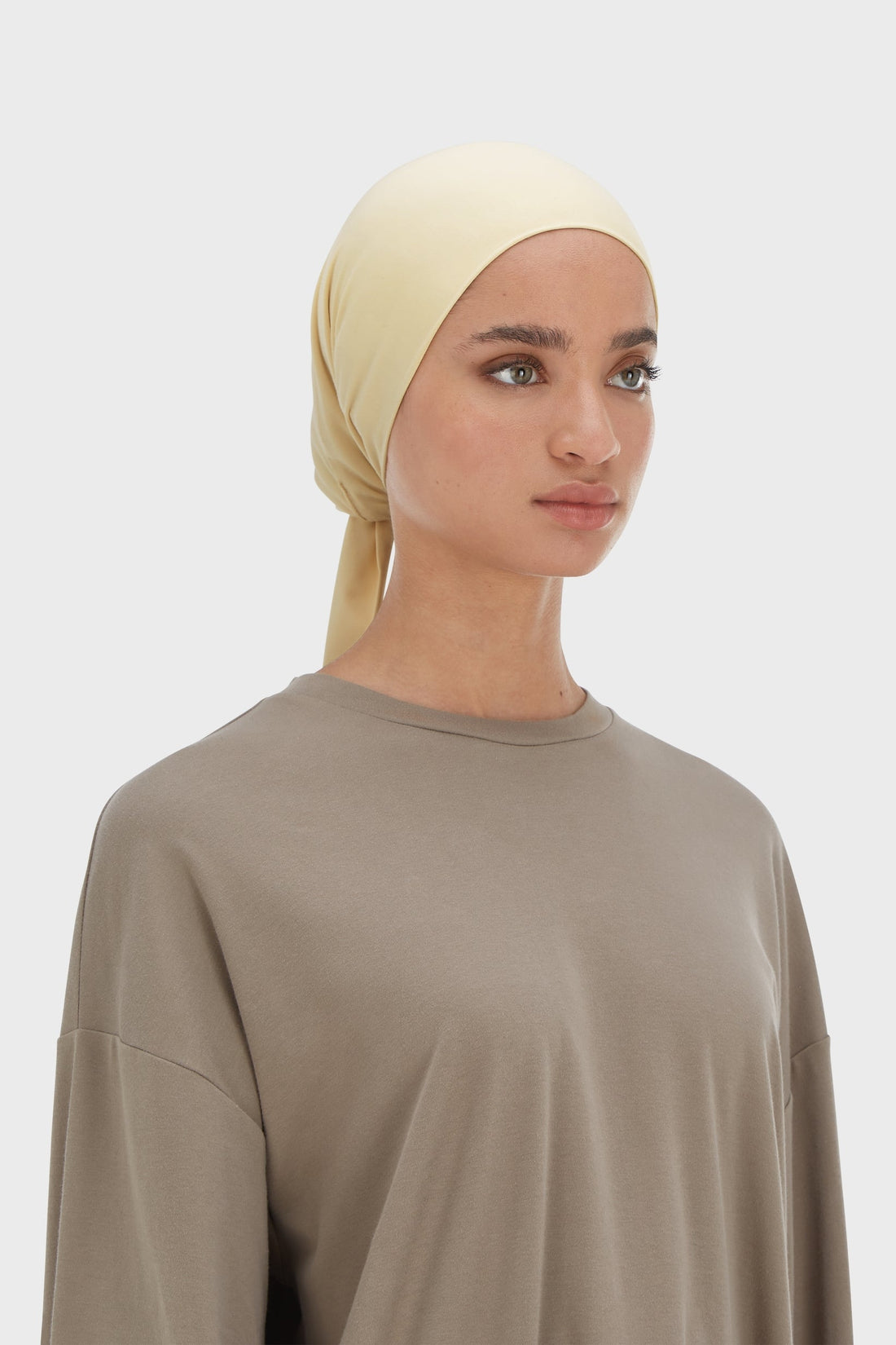 Bambou Tied Sous-Foulard | Brown Rice