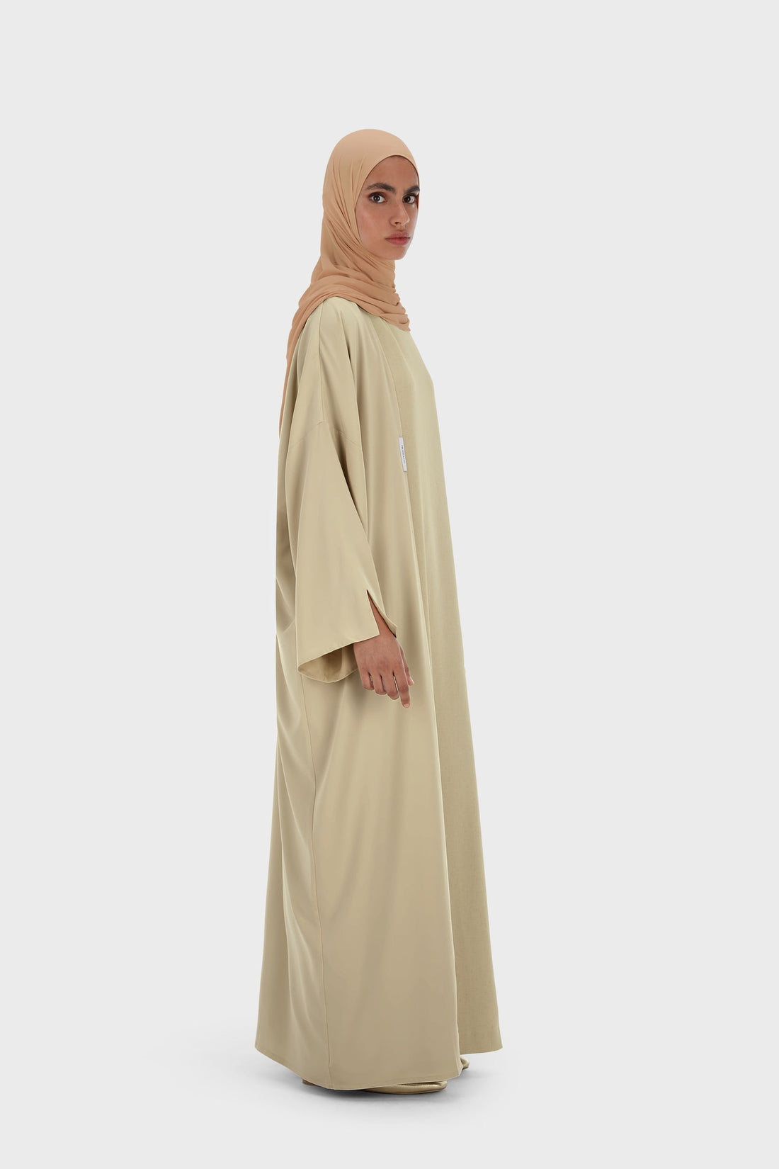 Sleeveless Robe | Warm Khaki
