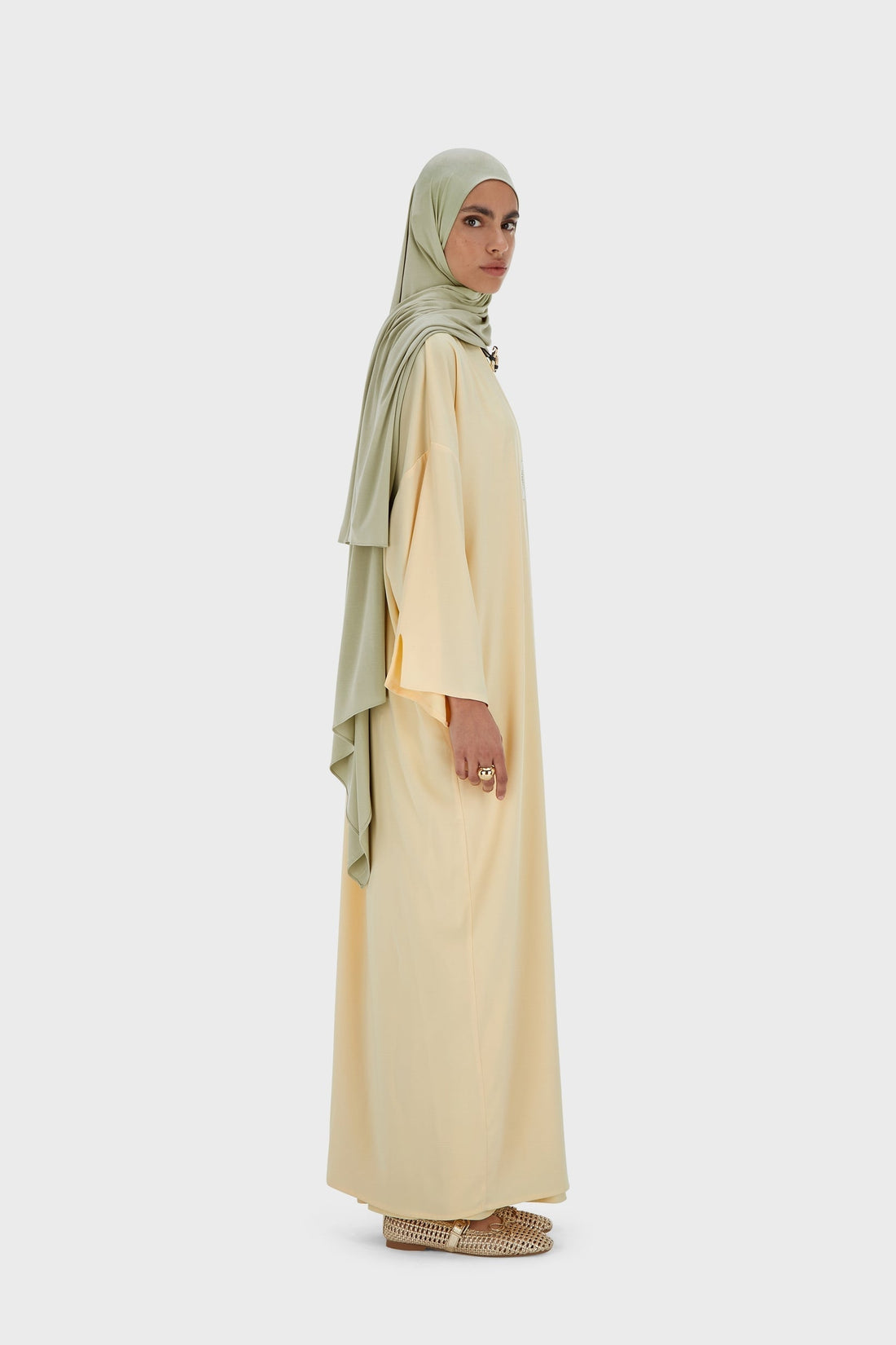 Sleeveless Tissé Robe Régulier | Sorbet
