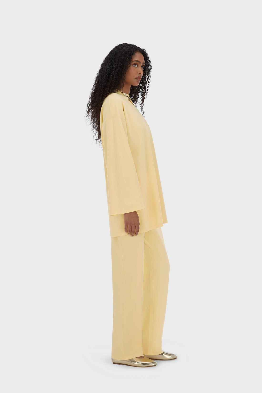 Été Jersey Pantalon | Sunset Yellow