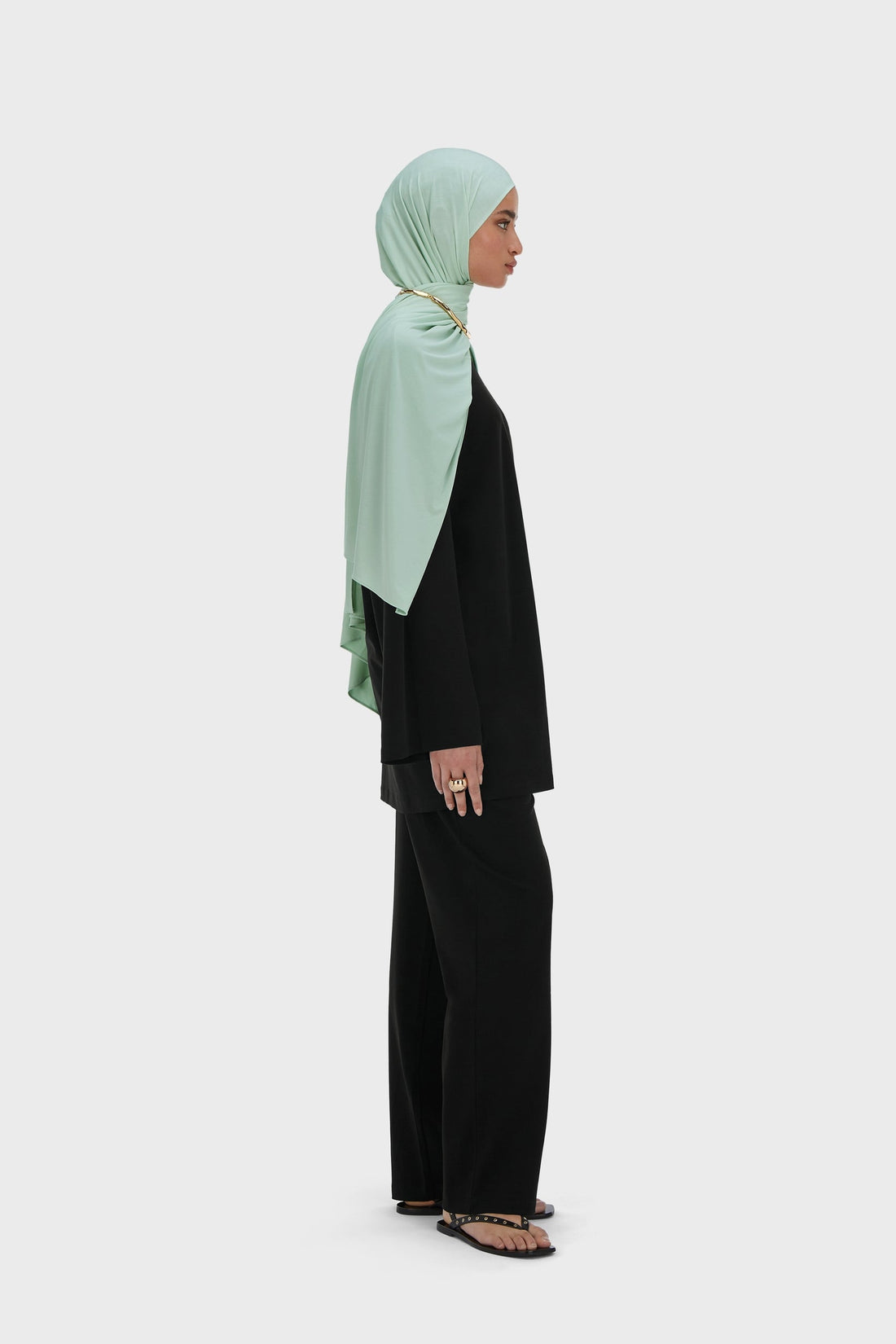 Été Jersey Haut | Black