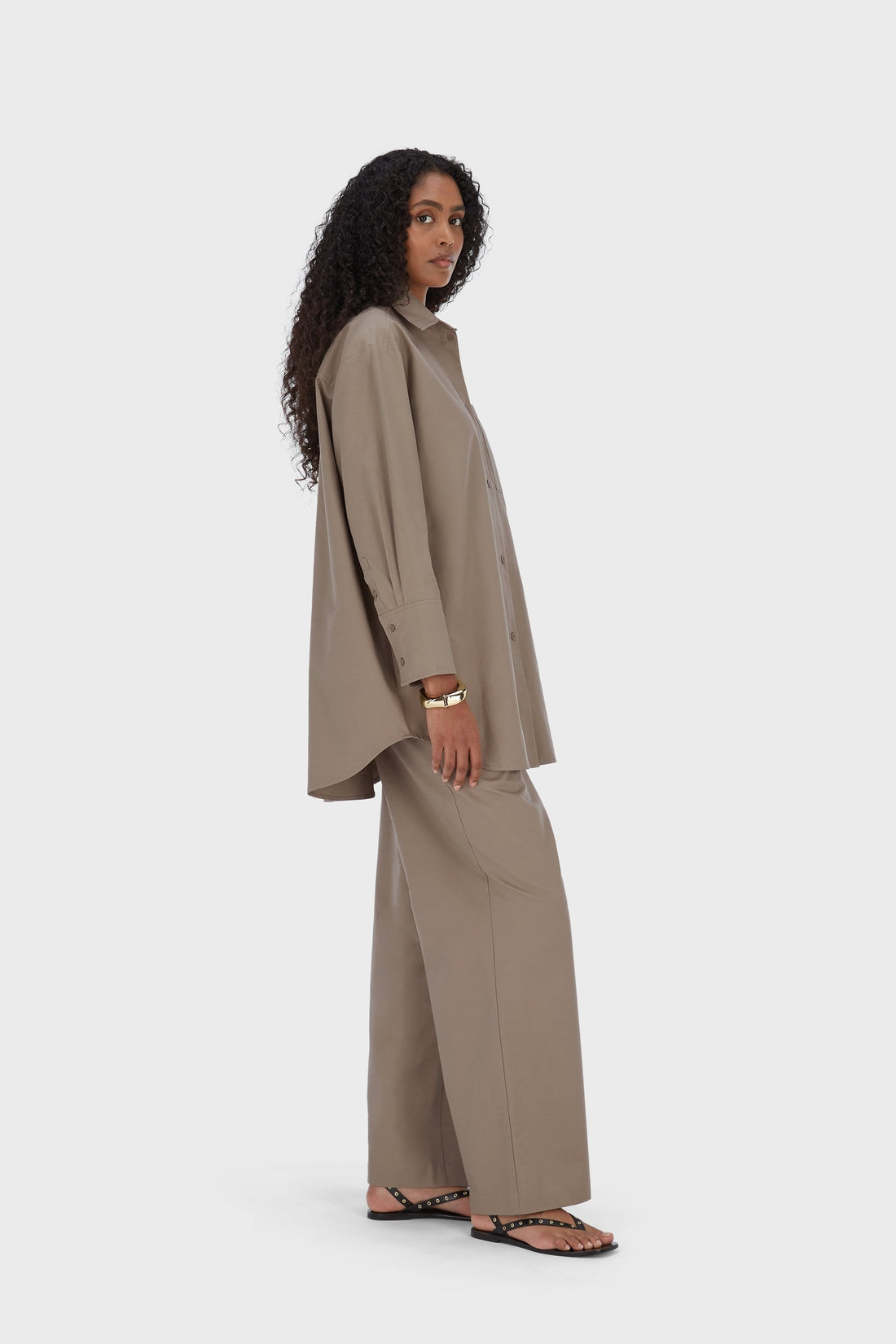 Été Pantalon | Taupe