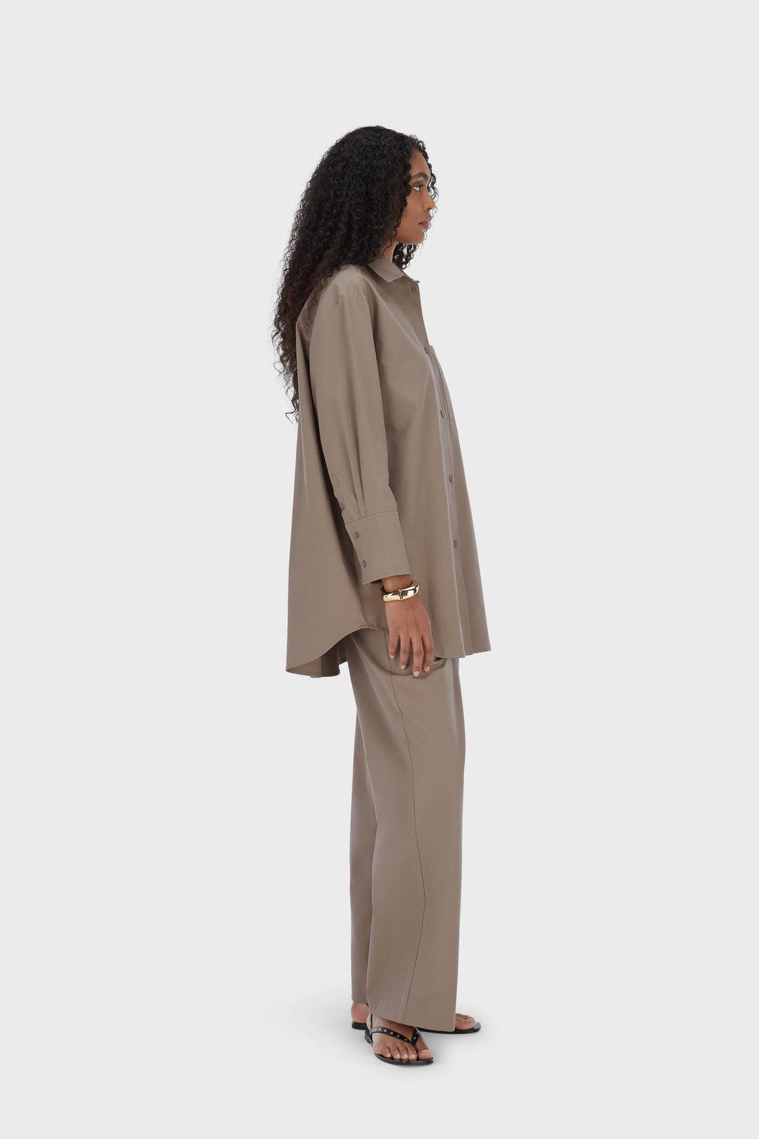 Été Chemise | Taupe