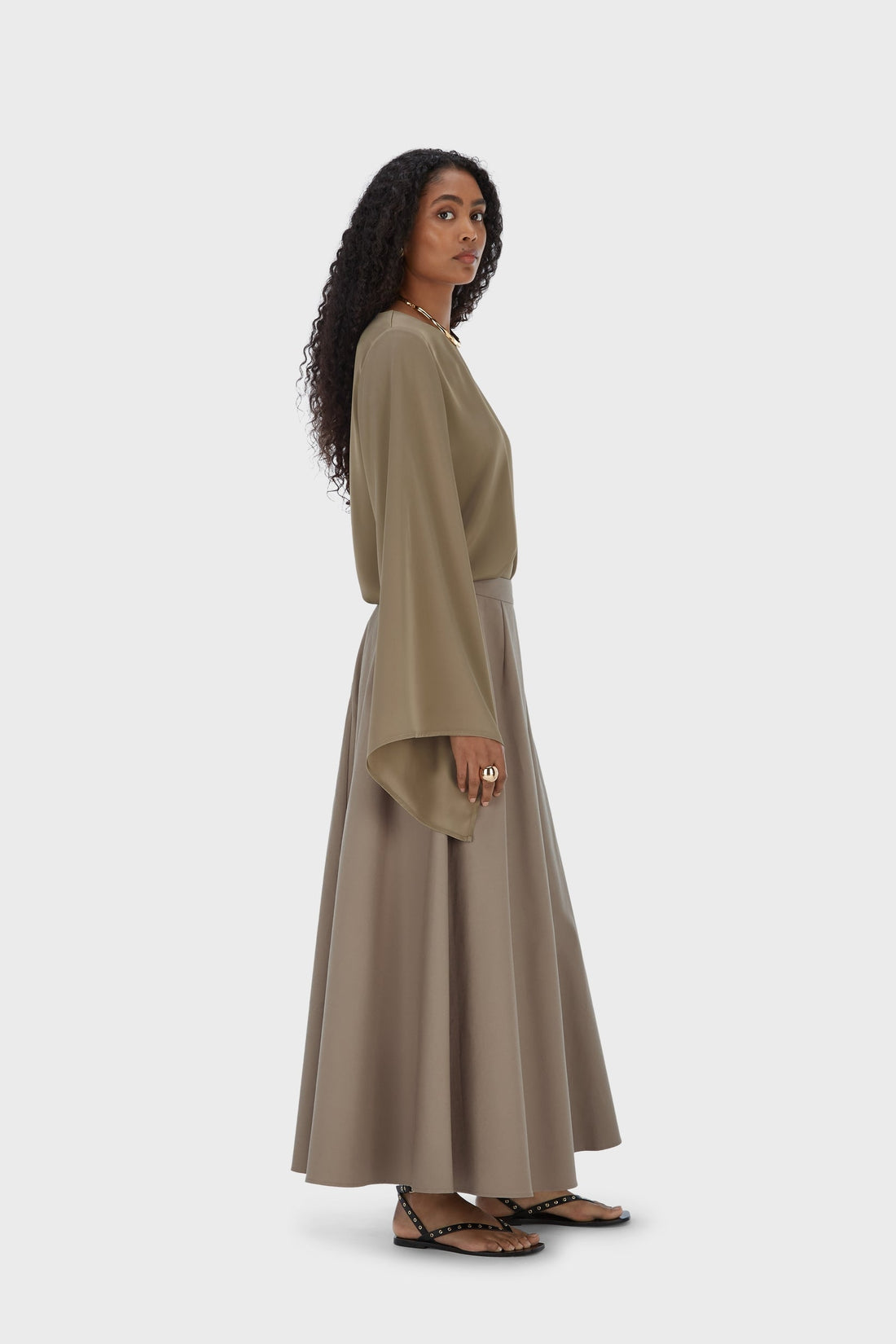 Été Jupe | Taupe
