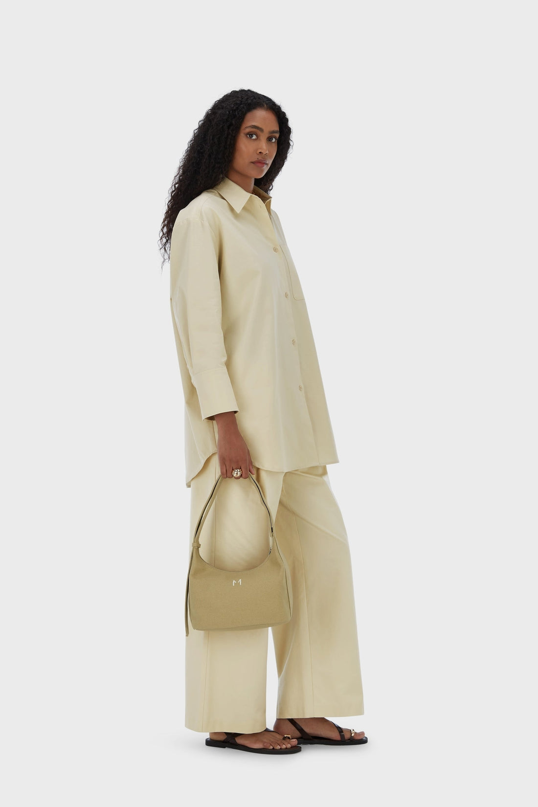 Le Mini Canvas Sac | Almond