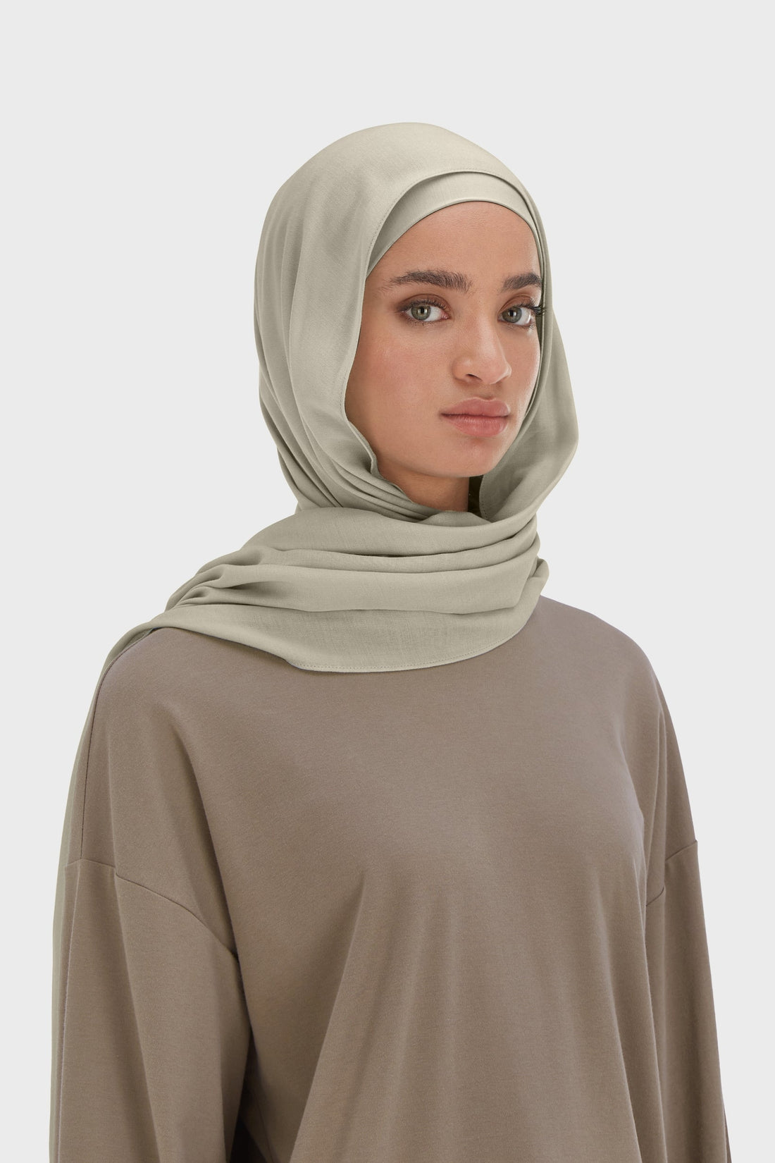 Weightless Tissé Écharpe | Moss Gray