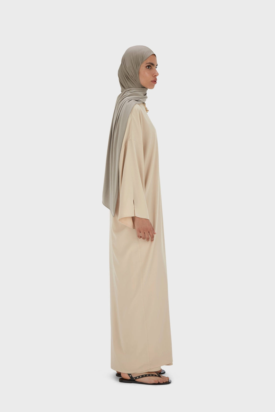 Tissé Abaya Court | Warm Butter