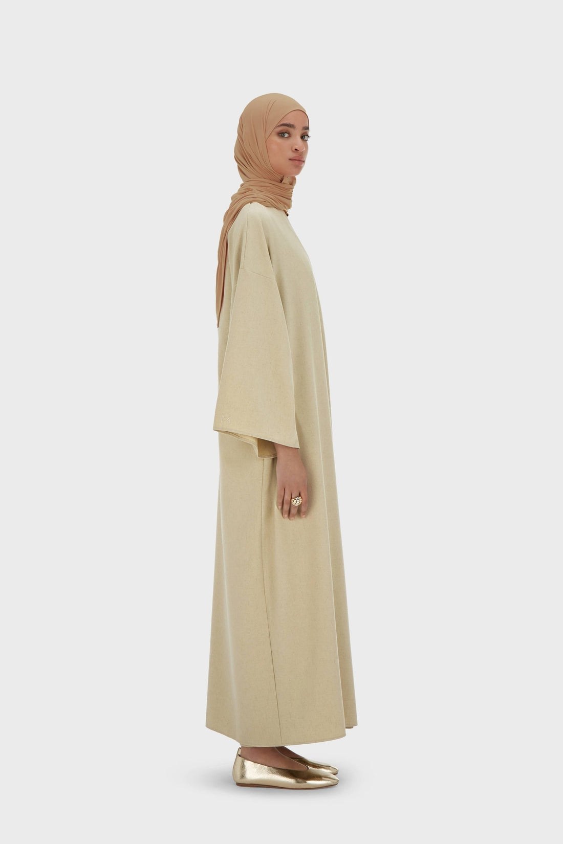 Étole Abaya | Warm Khaki