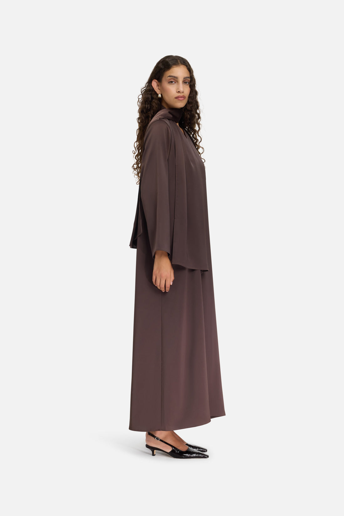 Châle Robe | Dark Brown