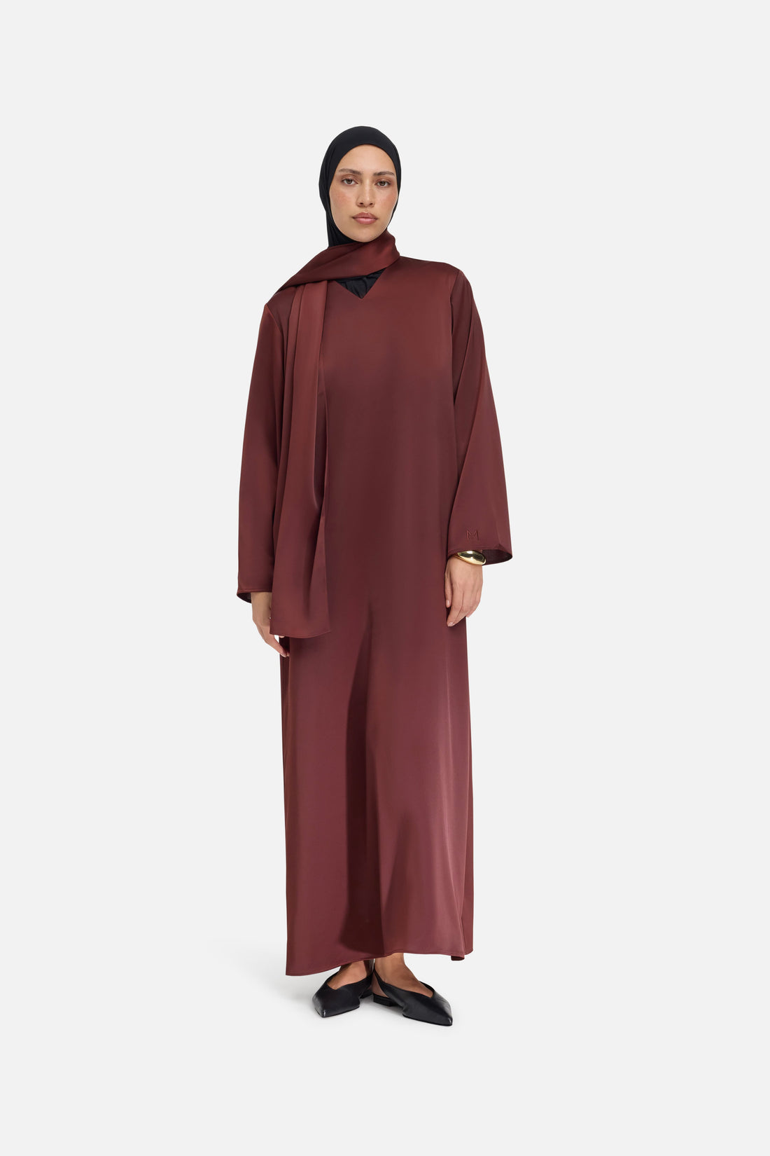 Châle Robe | Dark Cherry