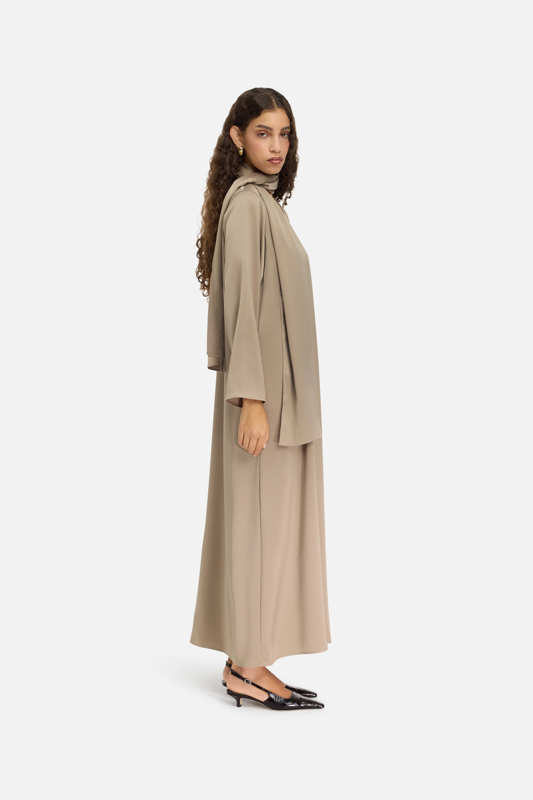 Châle Robe | Khaki