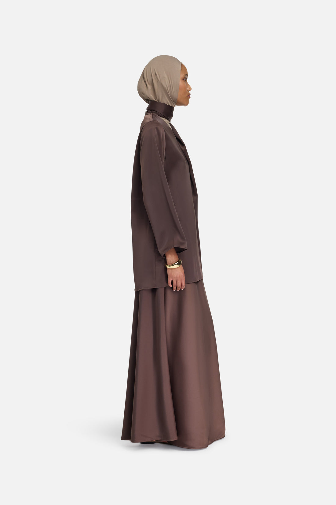 Châle Chemise | Dark Brown