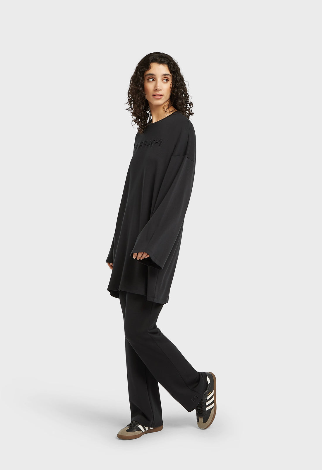 Doux Rayonne Pantalon | Black