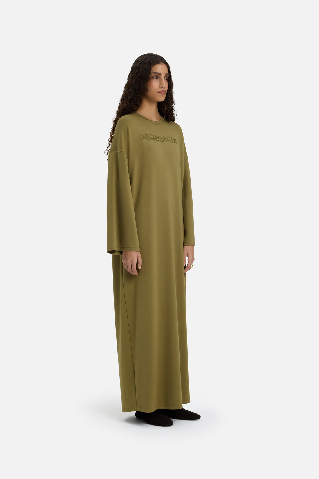 Doux Rayonne Robe | Olive