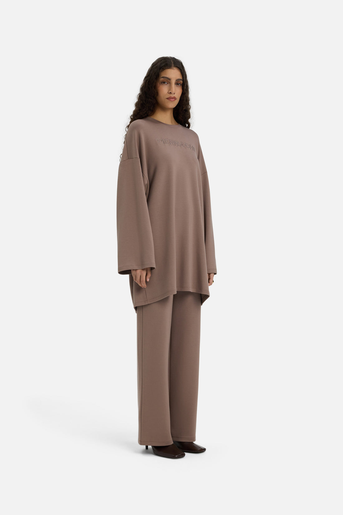 Doux Rayonne Pantalon | Taupe Rose