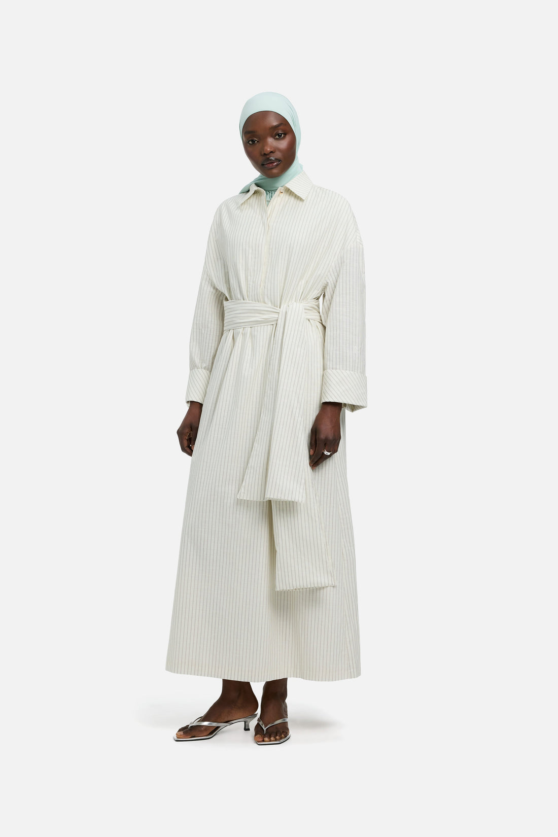 Rayé Robe Chemise | Cherry Stripe