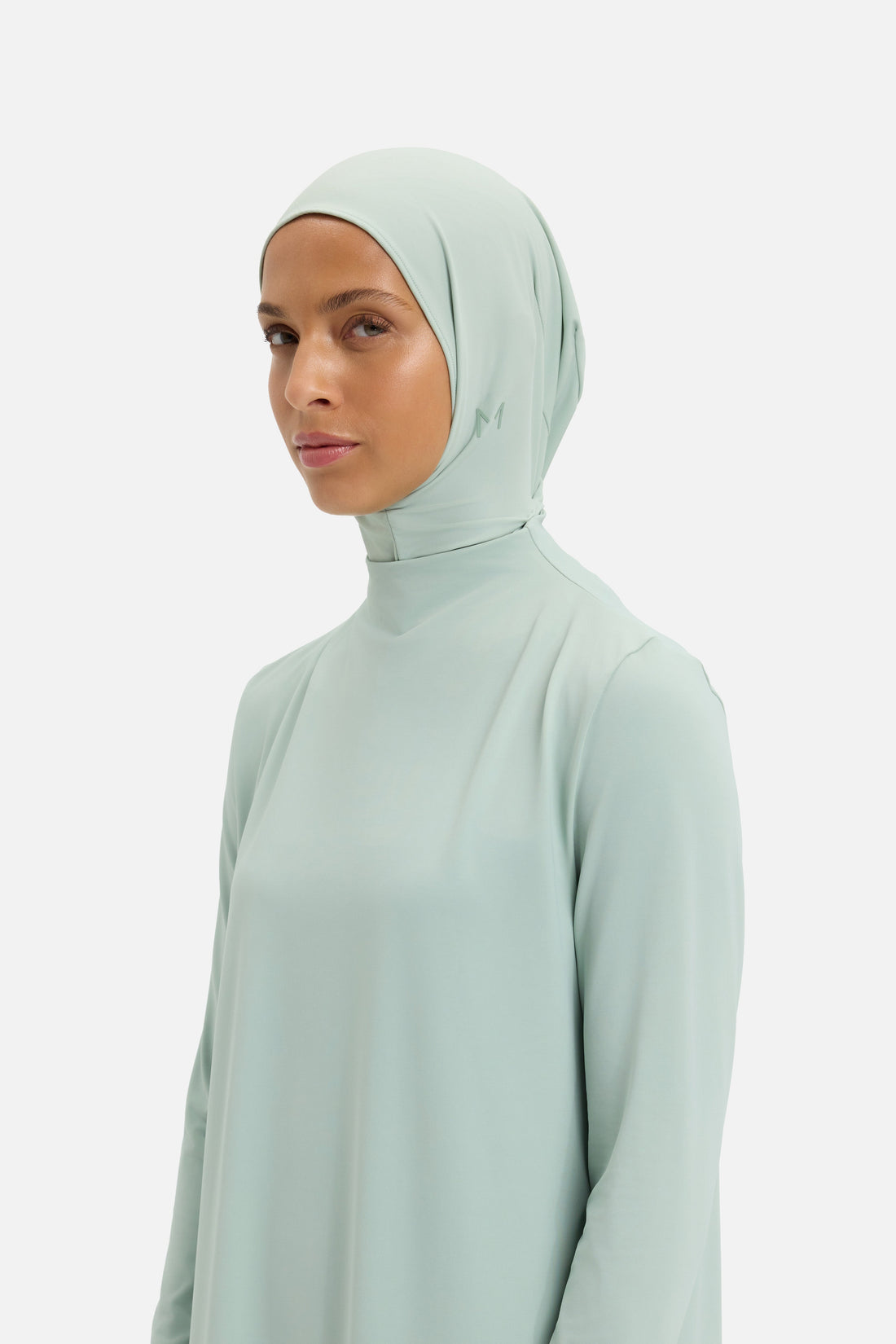 Hijab de Bain | Aqua Gray