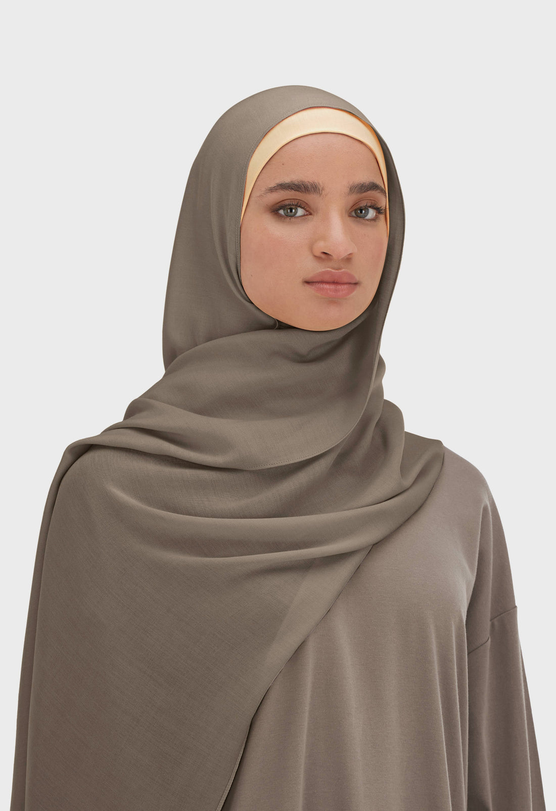 Weightless Tissé Écharpe | Taupe