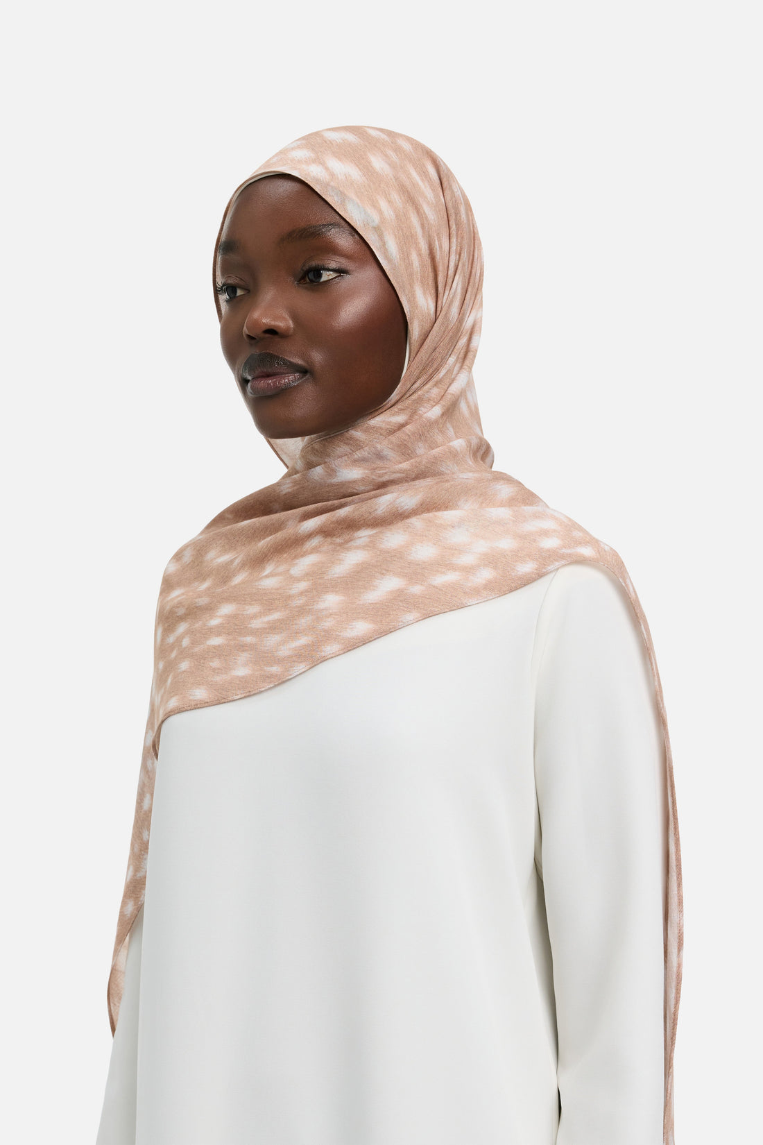 Weightless Tissé Écharpe | Bambi Print