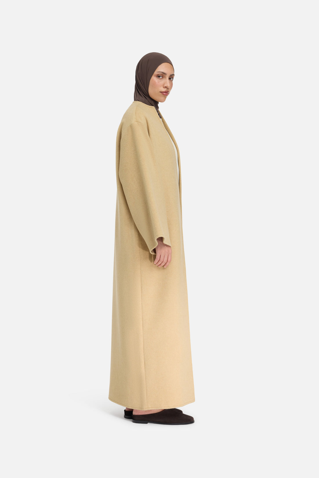 Laine Blend Abaya | Desert Clay