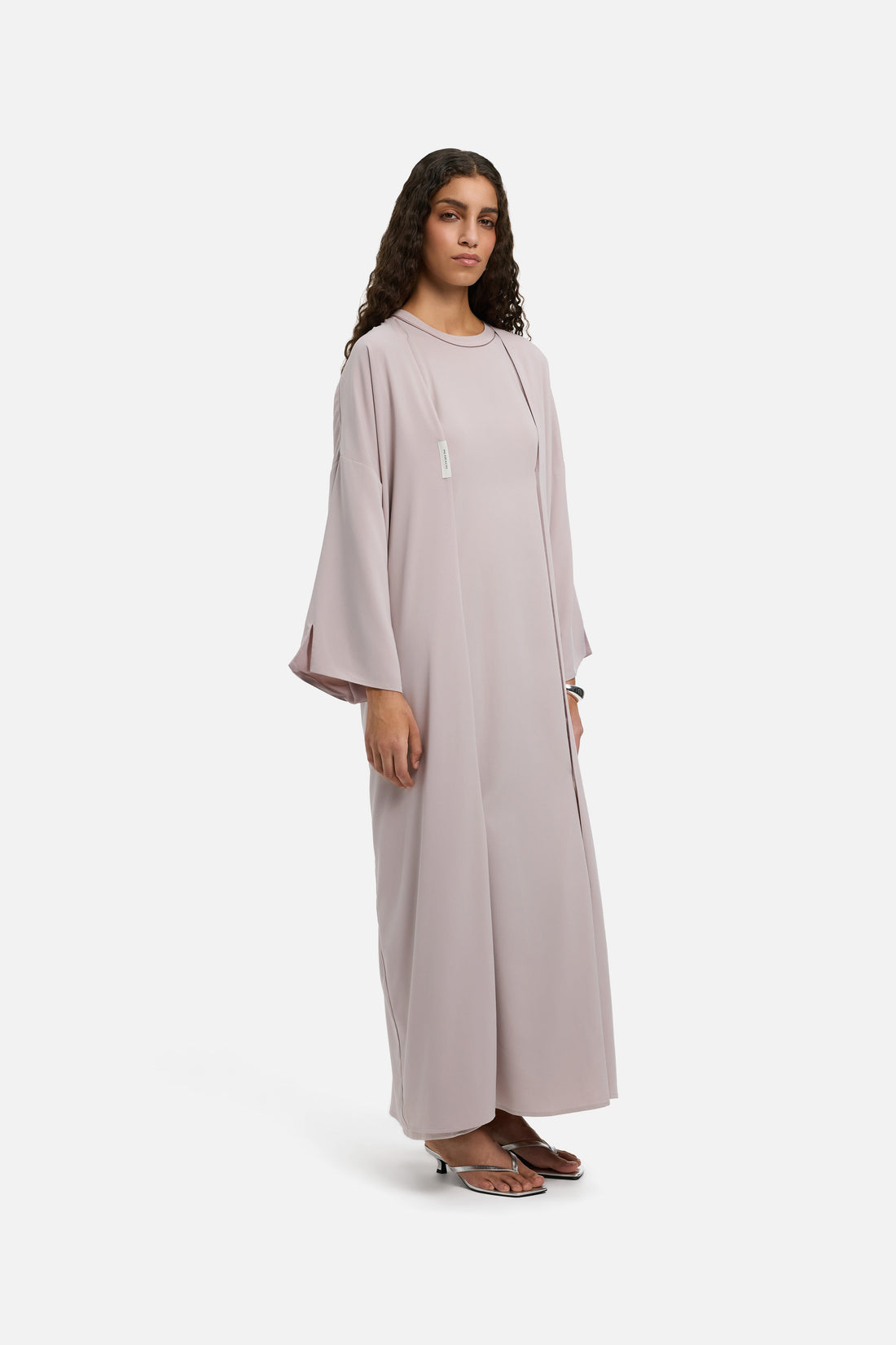 Tissé Abaya Régulier | Lilac