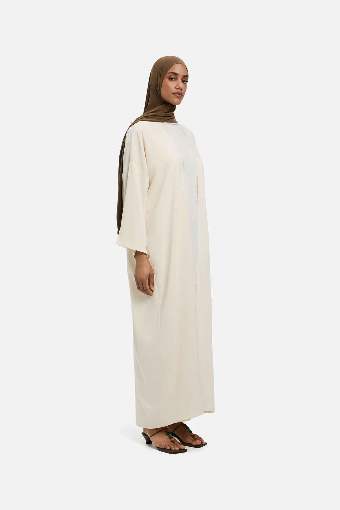Tissé Abaya Court | Off White