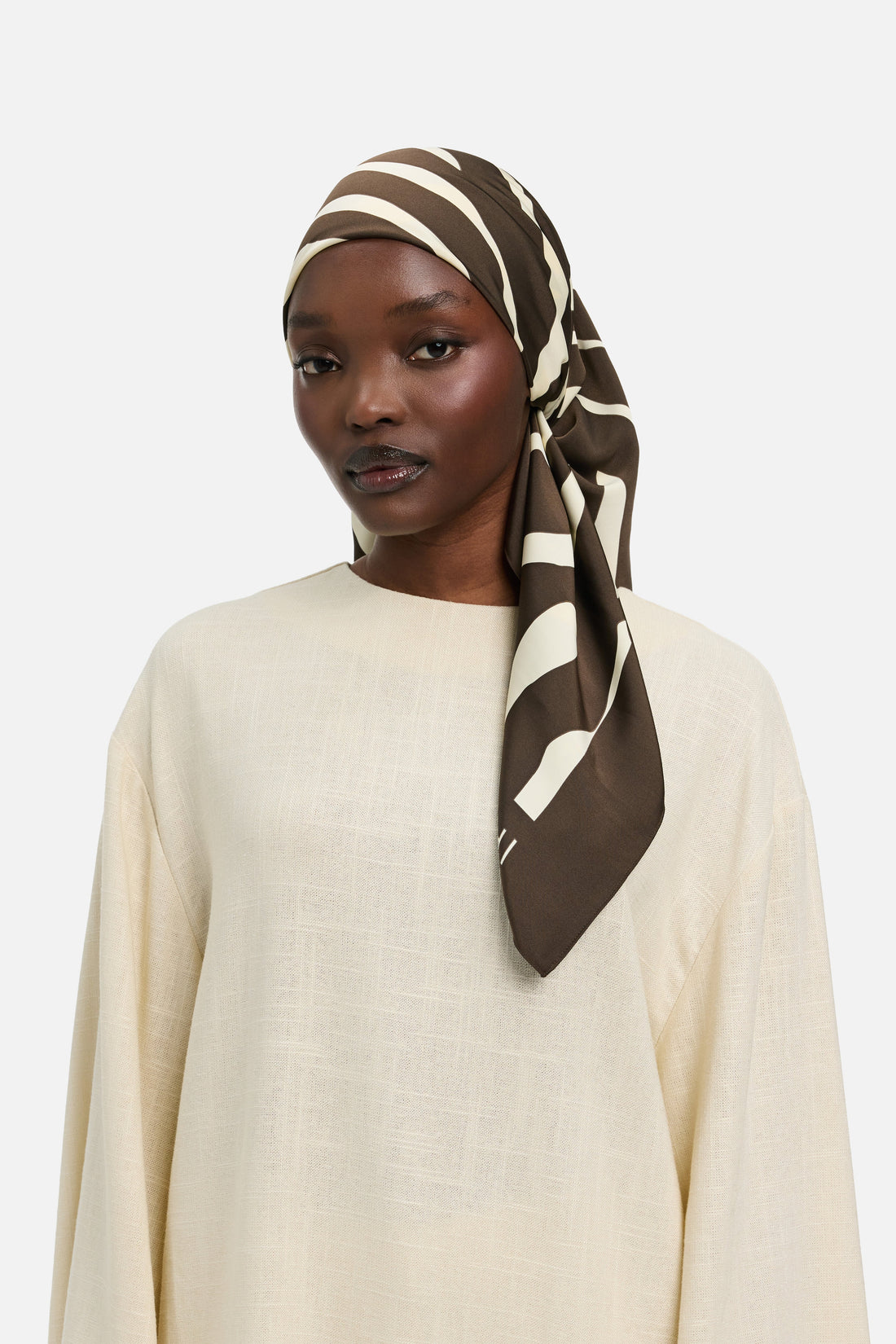 Zebra Bandana | Brown Zebra
