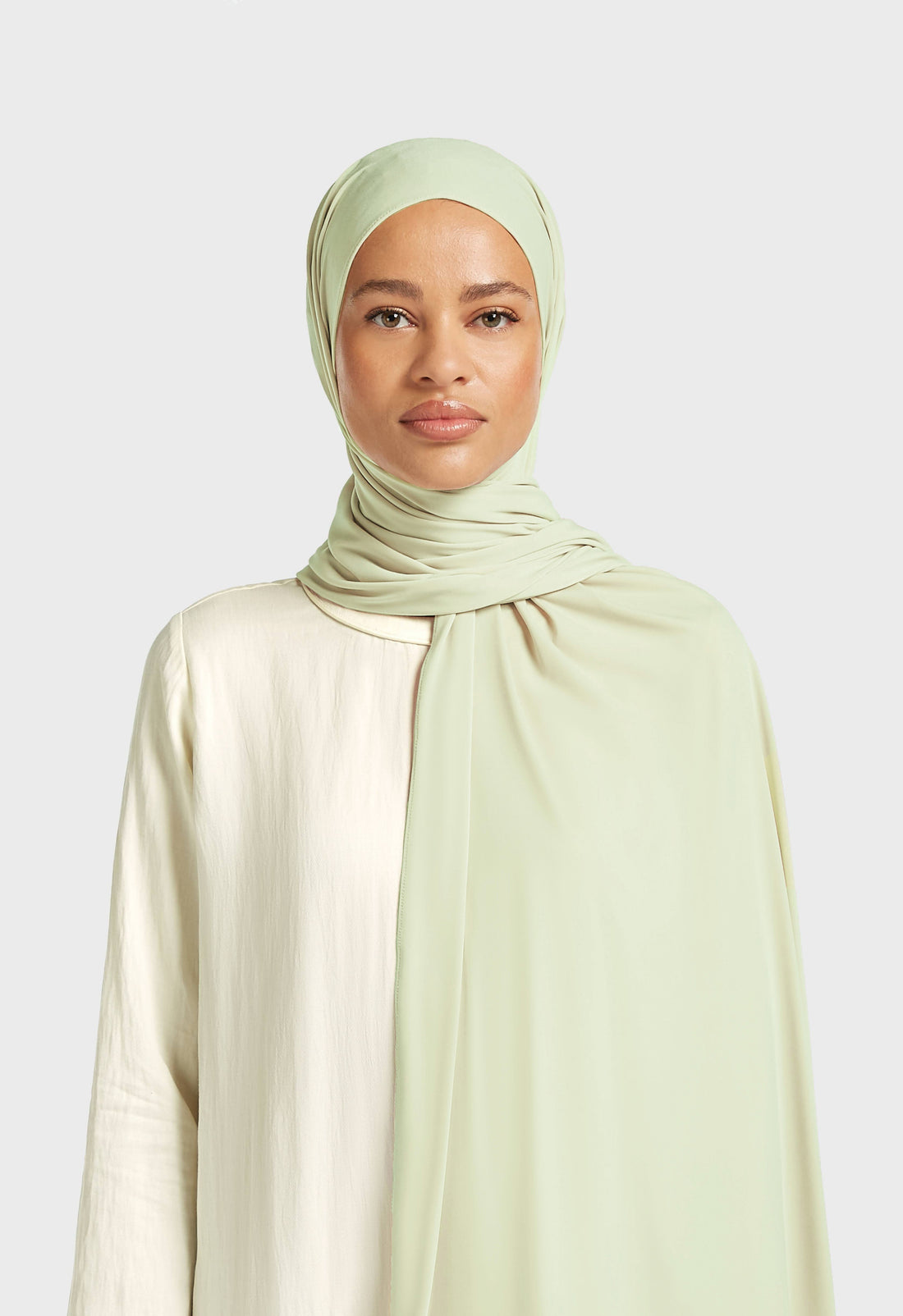 Premium Jersey Écharpe | Light Mint
