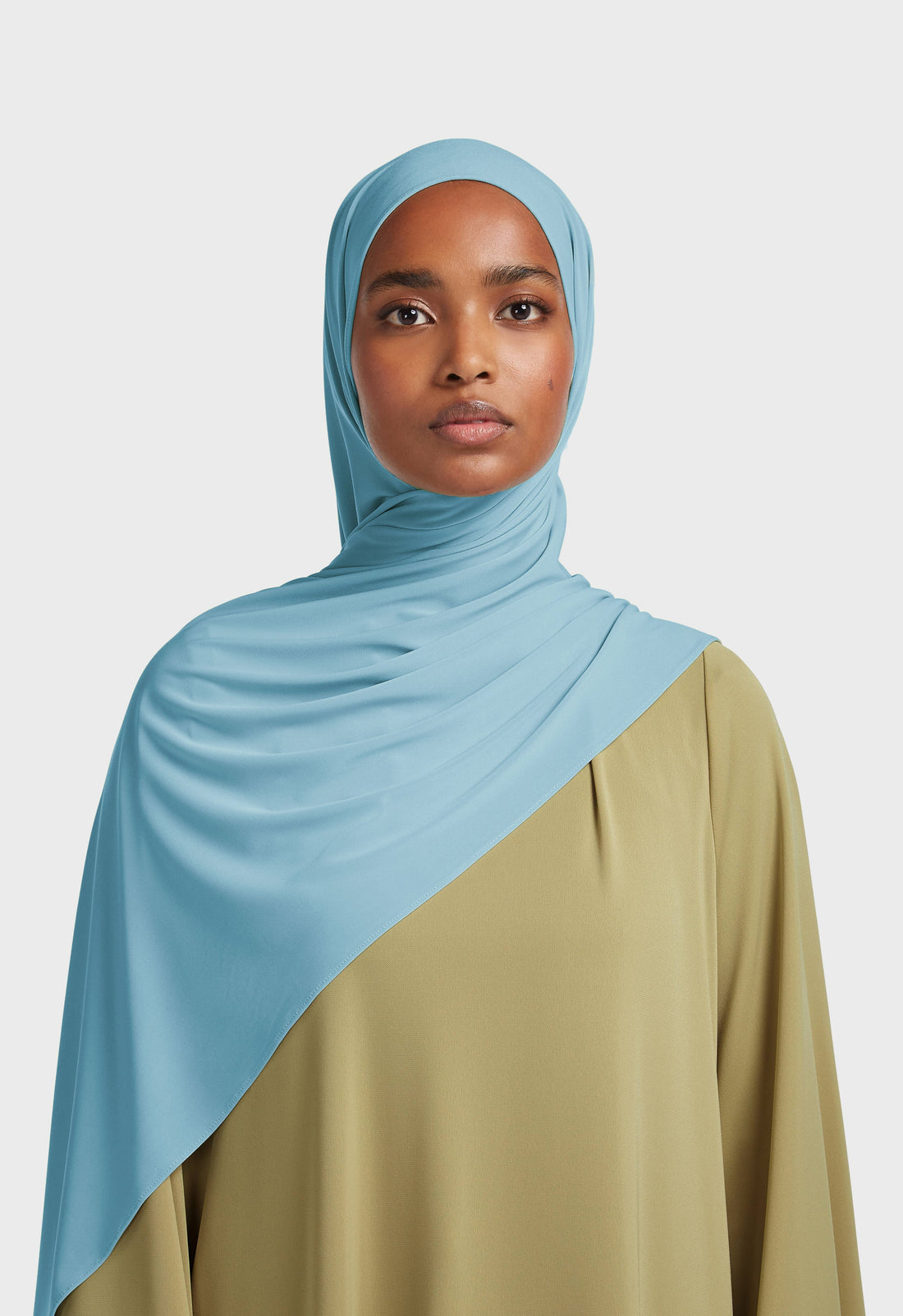 Premium Jersey Écharpe | Pale Indigo