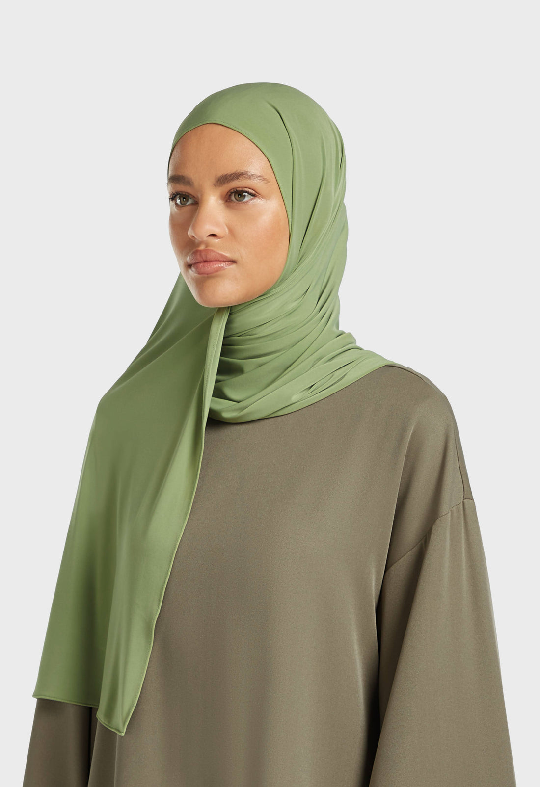 Premium Jersey Écharpe | Palm Leaf